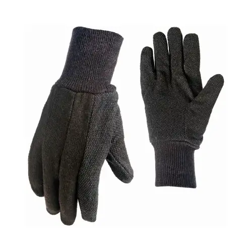 Dotted Gloves Men's/Womens Outdoor Brown M Brown Dotted Gloves Men's/Womens Outdoor Brown M Brown