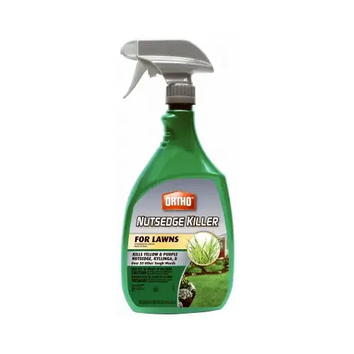 Nutsedge Killer, Liquid, Spray Application, 24 oz Bottle Clear Nutsedge Killer, Liquid, Spray Application, 24 oz Bottle Clear