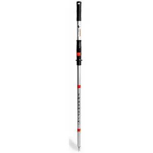 PikStik T422 Retractable Pickup Stick, Black Aluminum, 42 In. Silver