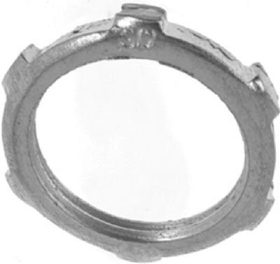 Halex 26190 1/2 In. Rigid & IMC Steel Reversible Conduit Locknut Zinc - pack of 4