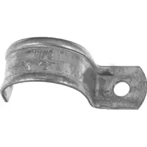 Halex 96113 1 in. Rigid 1-Hole Conduit Strap Zinc-Plated