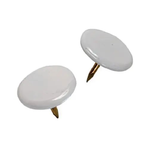 Thumb Tack, Steel, Painted, Assorted, Flat Head, Sharp Point - pack of 40 Thumb Tack, Steel, Painted, Assorted, Flat Head, Sharp Point - pack of 40