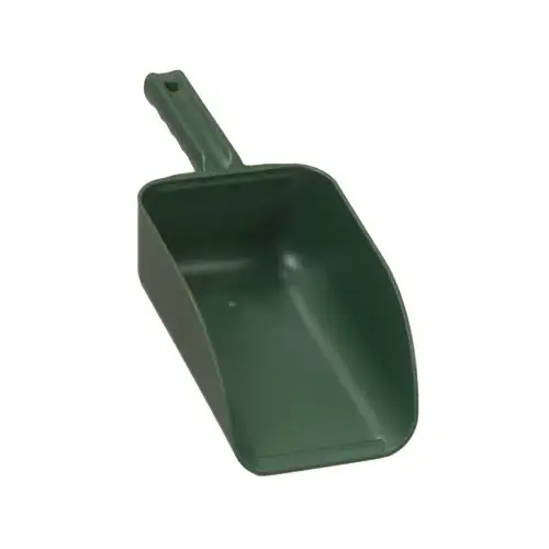 Hand Scoop Plastic Green 82 oz Green