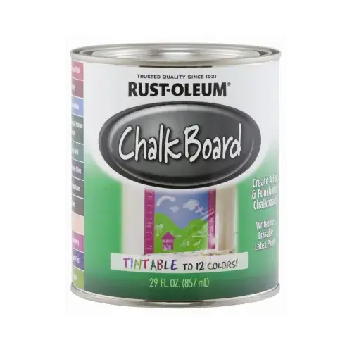 SPECIALTY Chalkboard Paint Tint Base, Mild Ammonia, Tint Base, 1 qt, Can - pack of 2 SPECIALTY Chalkboard Paint Tint Base, Mild Ammonia, Tint Base, 1 qt, Can - pack of 2