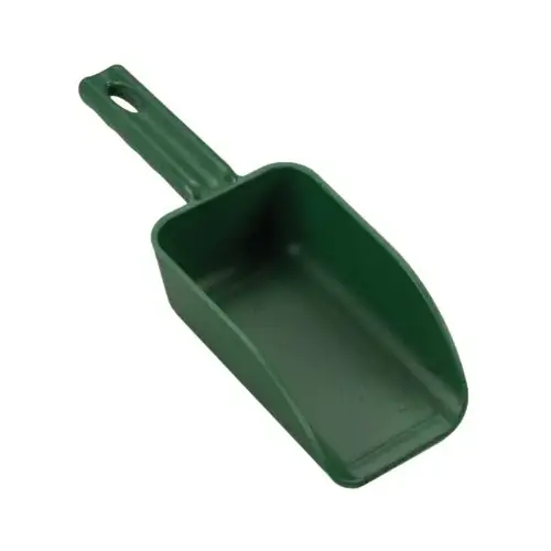 Scoop Shovel, 10-1/4 in OAL Green Scoop Shovel, 10-1/4 in OAL Green