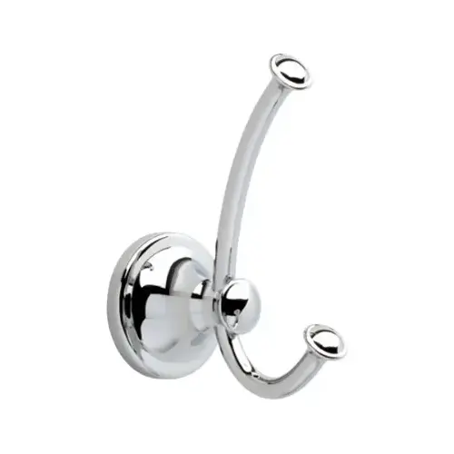 Robe Hook Silverton 5.2" H X 3.8" W X 2.3" L Chrome Chrome
