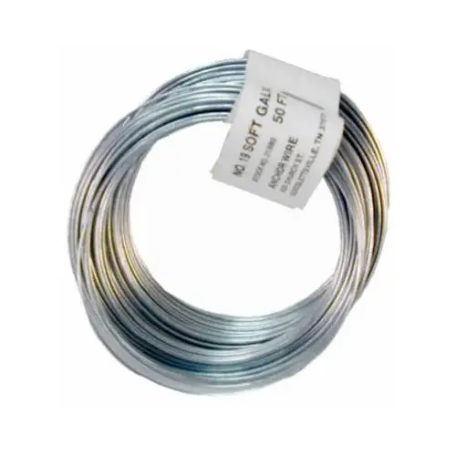 Galvanized Wire Coil, 18 Gauge , 50 Ft. Galvanized Wire Coil, 18 Gauge , 50 Ft.