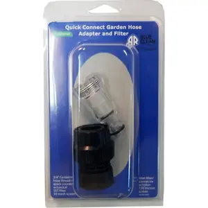 AR Blue Clean PW909103K-R 3/4 Pressure Washer Quick Connect Socket Kit with Filter