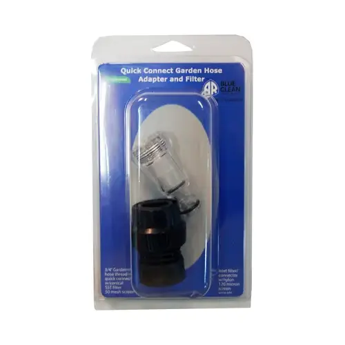 3/4 Pressure Washer Quick Connect Socket Kit with Filter