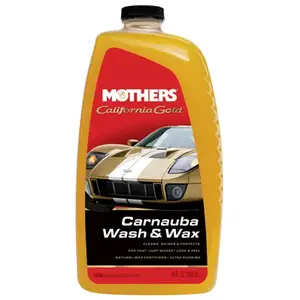 Mothers 05674 California Gold Carnauba Wash & Wax, 64 oz.