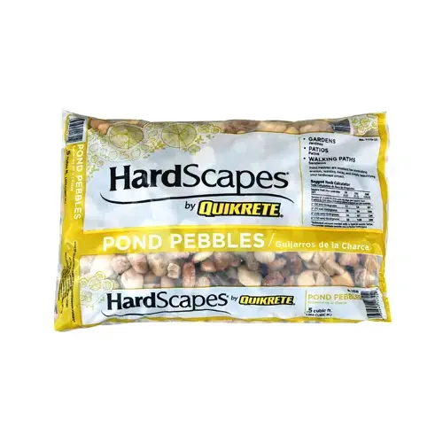 Pond Pebbles HardScapes Assorted 0.5 ft 50 lb Assorted Pond Pebbles HardScapes Assorted 0.5 ft 50 lb Assorted