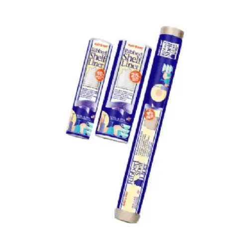 Ribbed Shelf Liner Plast-O-Mat 10 ft. L X 12" W Clear Non Adhesive Clear