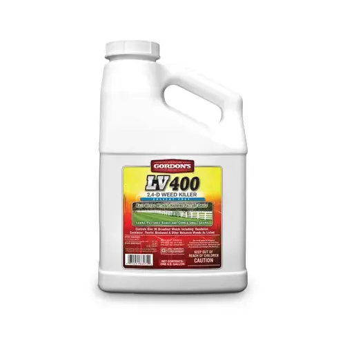 Weed Killer, Liquid, Spray Application, 1 gal White