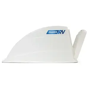 Camco 40433 Vent Cover, 14 in L, 14 in W White