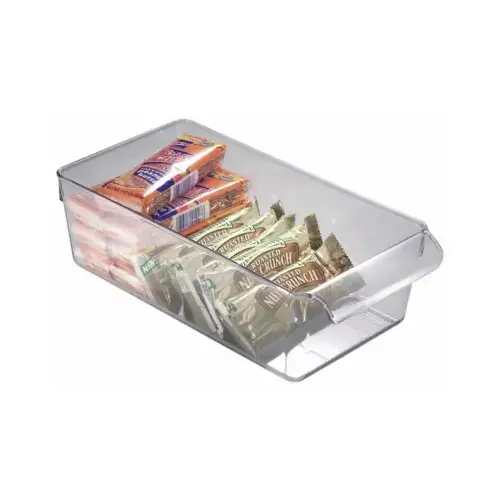 Storage Bin 3.5" H X 6" W X 11.5" D Stackable Clear Storage Bin 3.5" H X 6" W X 11.5" D Stackable Clear