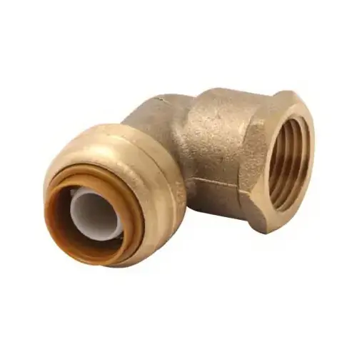 Pipe Elbow, 1/2 in, 90 deg Angle, Brass, 200 psi Pressure Pipe Elbow, 1/2 in, 90 deg Angle, Brass, 200 psi Pressure
