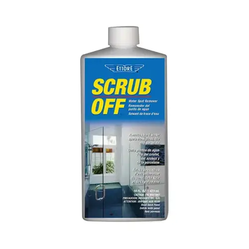 Glass and Surface Cleaner Scrub Off No Scent 16 oz Liquid