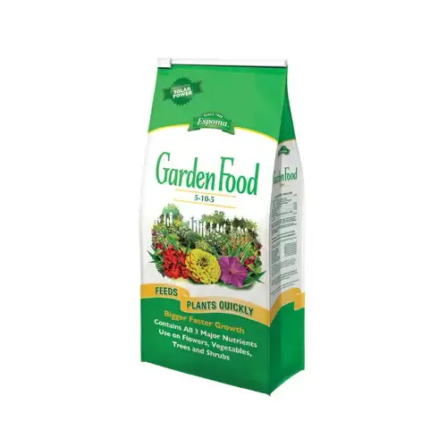 Garden Food, 6.75 lb, Granular, 5-10-5 N-P-K Ratio Garden Food, 6.75 lb, Granular, 5-10-5 N-P-K Ratio