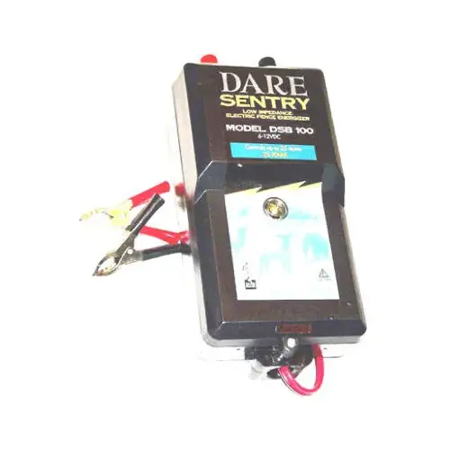 Fence Energizer Sentry 12 V Battery-Powered 25 acre Black Black Fence Energizer Sentry 12 V Battery-Powered 25 acre Black Black