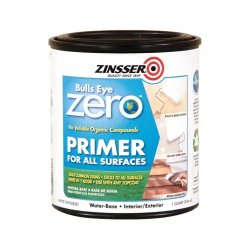 Bulls Eye Primer and Sealer, White, 1 qt Bulls Eye Primer and Sealer, White, 1 qt