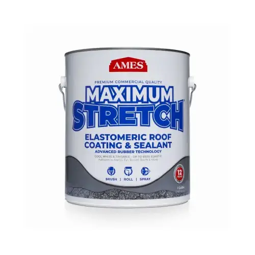 Roof Coating Maximum Stretch Bright White Acrylic Elastomeric Bright White Roof Coating Maximum Stretch Bright White Acrylic Elastomeric Bright White