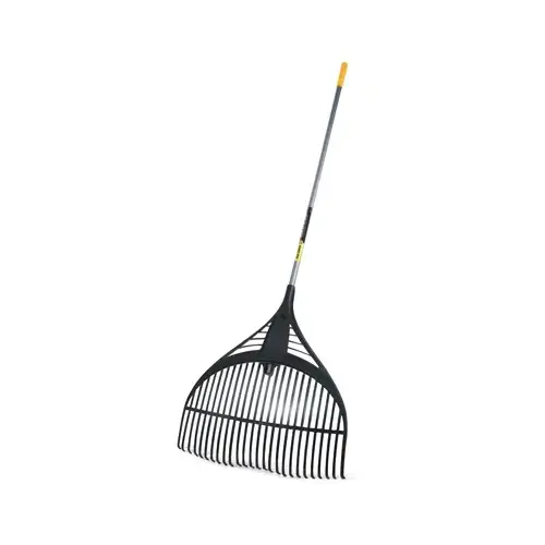 Leaf Rake 73.25" 26 Tine Poly Steel Handle Leaf Rake 73.25" 26 Tine Poly Steel Handle