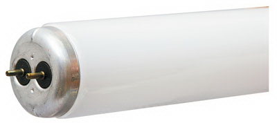 GE 66650 Fluorescent Bulb 40 W T12 48" L Cool White Linear 4100 K Clear