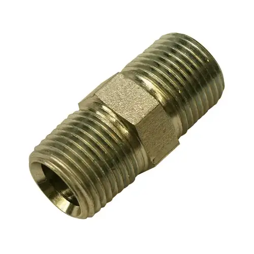 1/2 In. Male Pipe x 1/2 In. Male Pipe Straight Hydraulic Hose Adapter