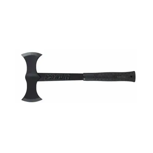 Black Eagle Double Bit Axe with 8 In. Steel Handle