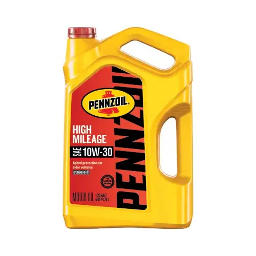 Motor Oil High Mileage 10W-30 Gasoline Conventional 5 qt - pack of 3 Motor Oil High Mileage 10W-30 Gasoline Conventional 5 qt - pack of 3