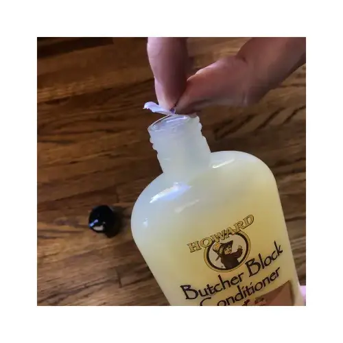 Butcher Block Conditioner, Light Tan, Gel, 12 oz, Bottle Butcher Block Conditioner, Light Tan, Gel, 12 oz, Bottle