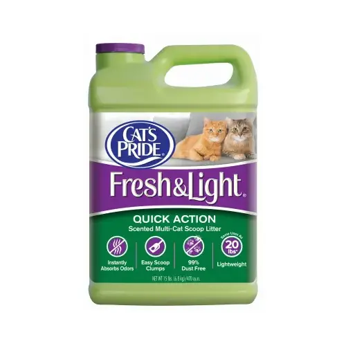 Cat Litter Fresh & Light Fresh and Clean Scent 15 lb