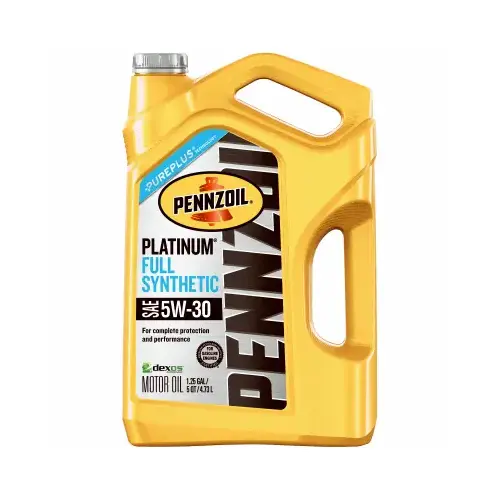 Motor Oil Platinum 5W-30 Gasoline Synthetic 5 qt - pack of 3 Motor Oil Platinum 5W-30 Gasoline Synthetic 5 qt - pack of 3