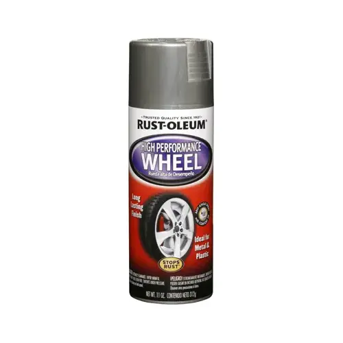 AUTOMOTIVE Wheel Coating, Steel, 11 oz, Aerosol Can AUTOMOTIVE Wheel Coating, Steel, 11 oz, Aerosol Can