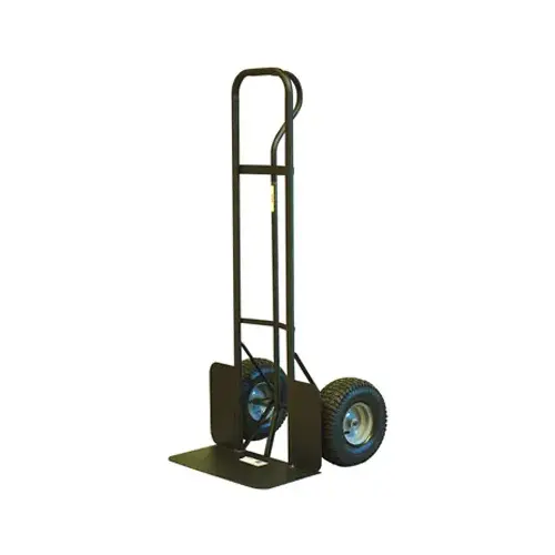 Hand Truck, 14 in W Toe Plate, 12 in D Toe Plate, 1000 lb, Pneumatic Caster
