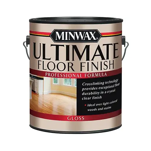 Ultimate Floor Finish Paint, Gloss, Liquid, Crystal Clear, 1 gal, Can Ultimate Floor Finish Paint, Gloss, Liquid, Crystal Clear, 1 gal, Can