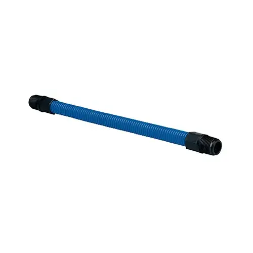 Multi-Flex Riser, 1/2 in Connection, 12 in L, MNPT, Polyethylene, Blue Multi-Flex Riser, 1/2 in Connection, 12 in L, MNPT, Polyethylene, Blue