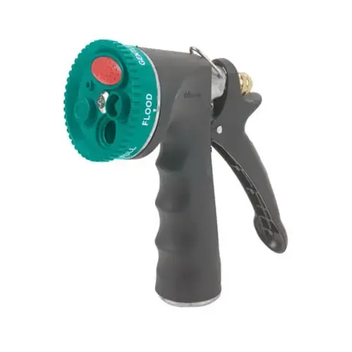 Spray Nozzle Select-A-Spray 7 Pattern Metal Black/Teal Spray Nozzle Select-A-Spray 7 Pattern Metal Black/Teal