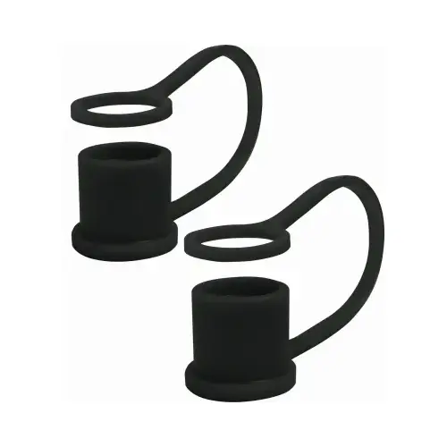 1/2 In. Rubber Male Hydraulic Dust Cap Pair 1/2 In. Rubber Male Hydraulic Dust Cap Pair