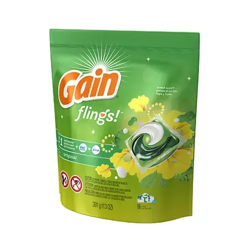 Laundry Detergent Flings Original Scent Pod 12 oz Laundry Detergent Flings Original Scent Pod 12 oz
