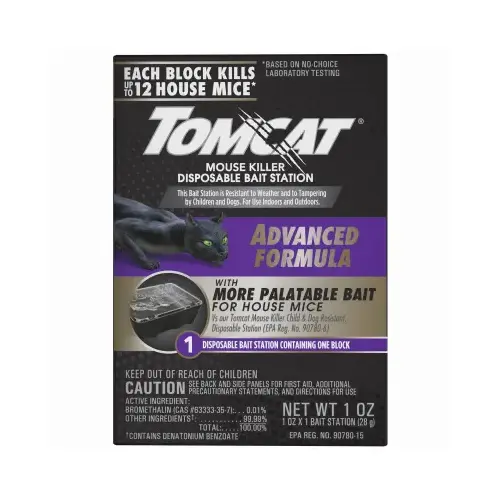 Mouse Killer Disposable Bait Station, 12 Mice Bait, Purple/Violet Mouse Killer Disposable Bait Station, 12 Mice Bait, Purple/Violet