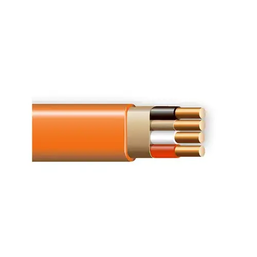 Wire South 100 ft. 10/3 Solid Romex Type NM-B WG Non-Metallic Orange Wire South 100 ft. 10/3 Solid Romex Type NM-B WG Non-Metallic Orange
