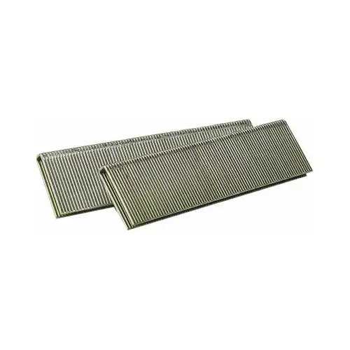 Wire Staple, 1/4 in W Crown, 1-1/4 in L Leg, 18 Gauge, Galvanized Steel Gray - pack of 700