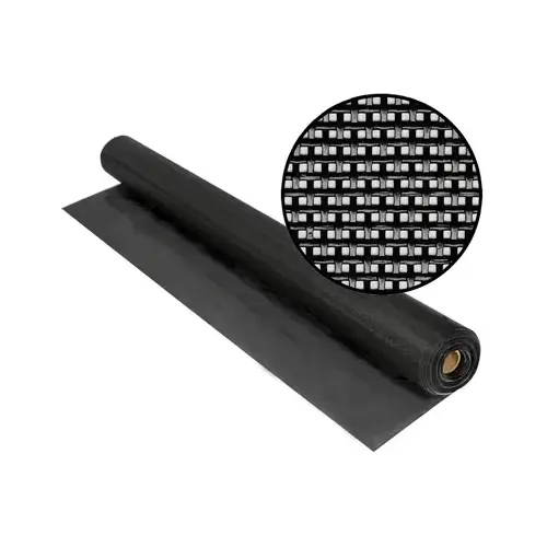 Sun Screen Cloth SunTex 80 36" W X 100 ft. L Black Polyester Vinyl Sun Screen Cloth SunTex 80 36" W X 100 ft. L Black Polyester Vinyl