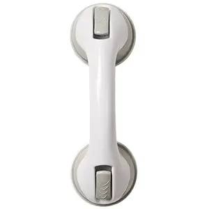 Safe-er-Grip S40524 Suction Cup Grab Bar 12" L ADA Compliant Plastic White