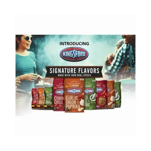 Charcoal Briquettes Signature Flavors All Natural Garlic Onion Paprika 2 lb