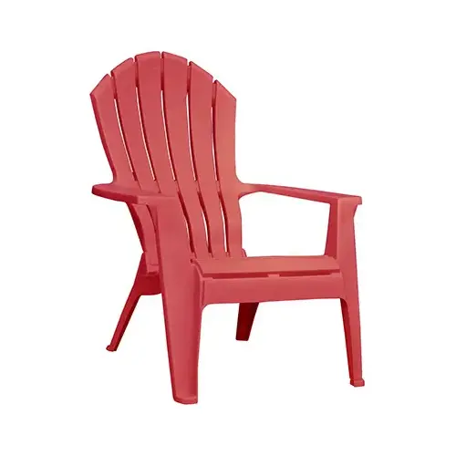 Chair RealComfort Cherry Red Polypropylene Frame Adirondack Chair RealComfort Cherry Red Polypropylene Frame Adirondack