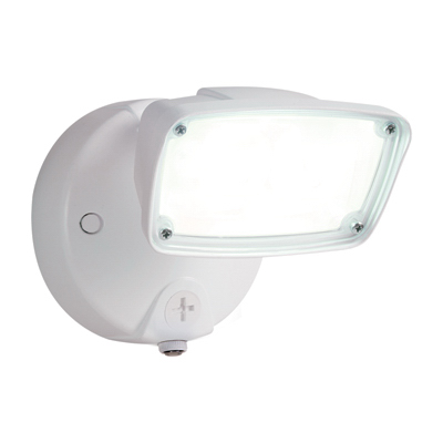 Halo FSS153TIW Floodlight Dusk to Dawn Hardwired LED White White