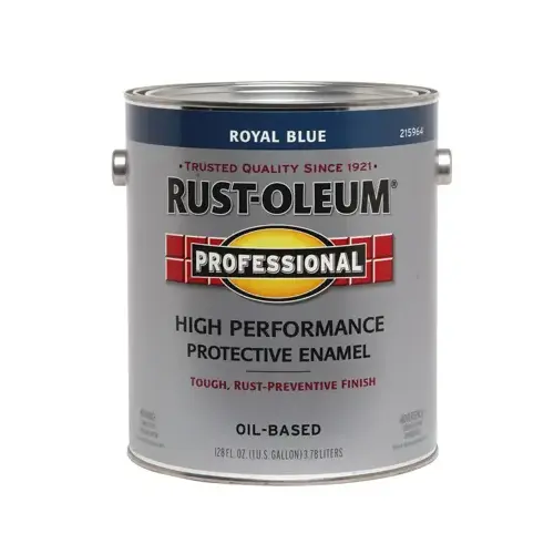 PROFESSIONAL Protective Enamel, Gloss, Royal Blue, 1 gal Can PROFESSIONAL Protective Enamel, Gloss, Royal Blue, 1 gal Can