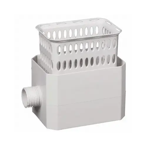 Rainwater Colander, Plastic White Rainwater Colander, Plastic White